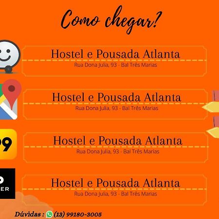 Hostel&Pousada Atlanta Peruíbe Exterior foto