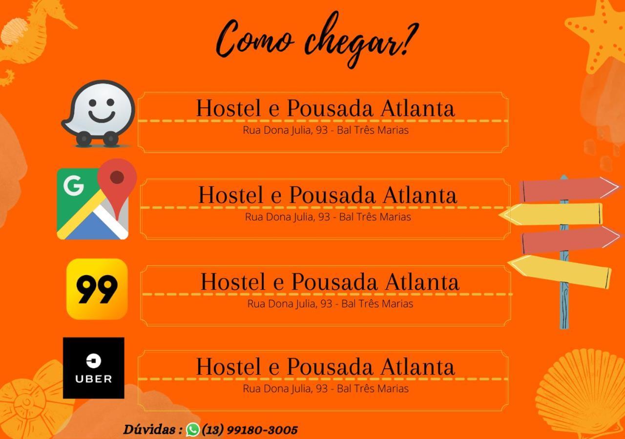 Hostel&Pousada Atlanta Peruíbe Exterior foto
